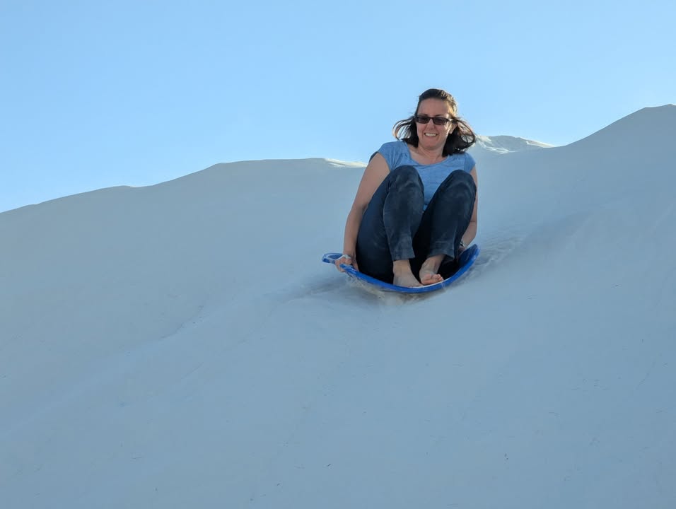 Sliding down the Dunes
