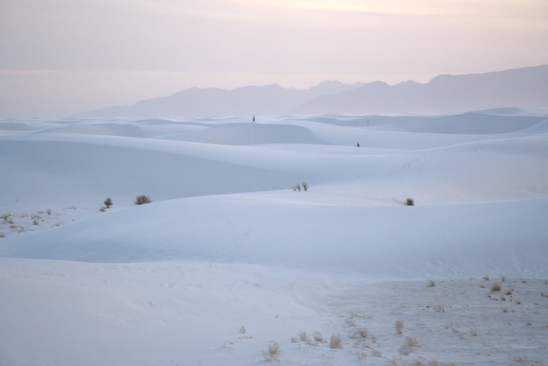 White Sands Late Evening