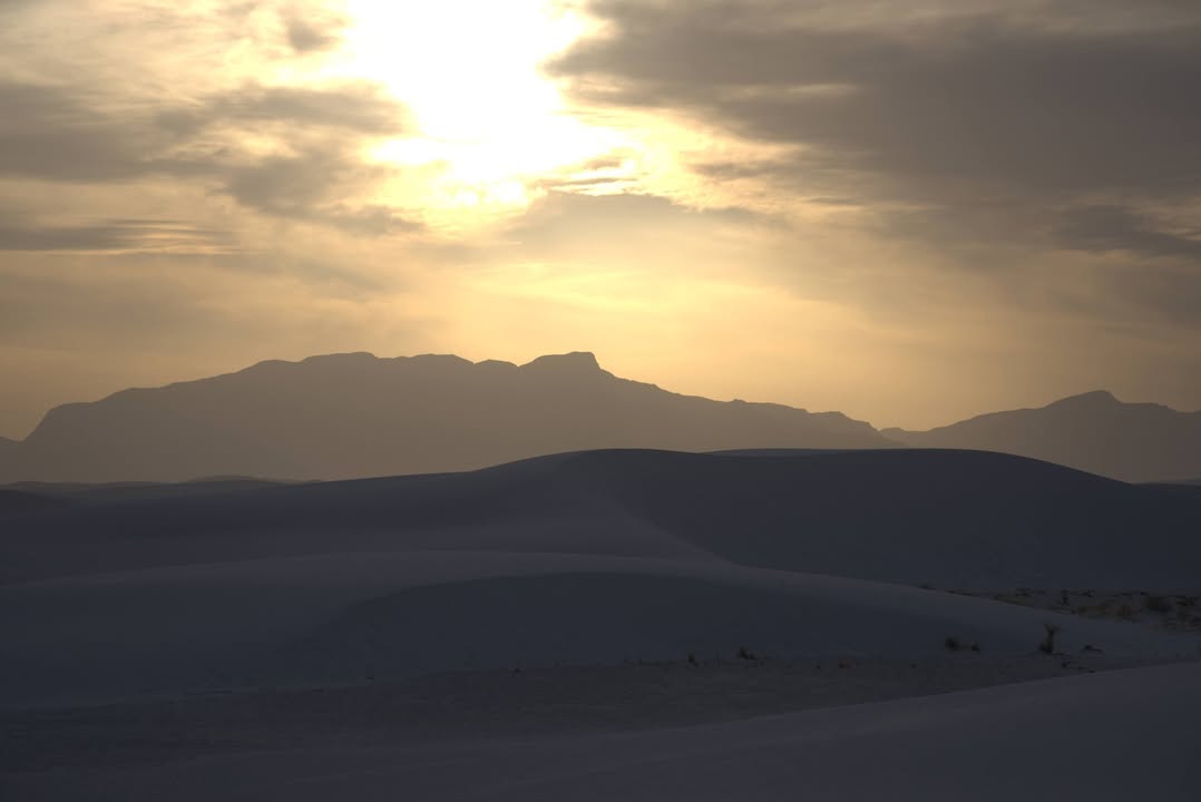White Sands Sunset