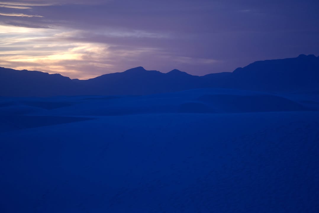 White Sands Sunset
