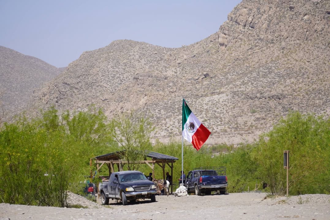 At the Boquillas Water Crossing