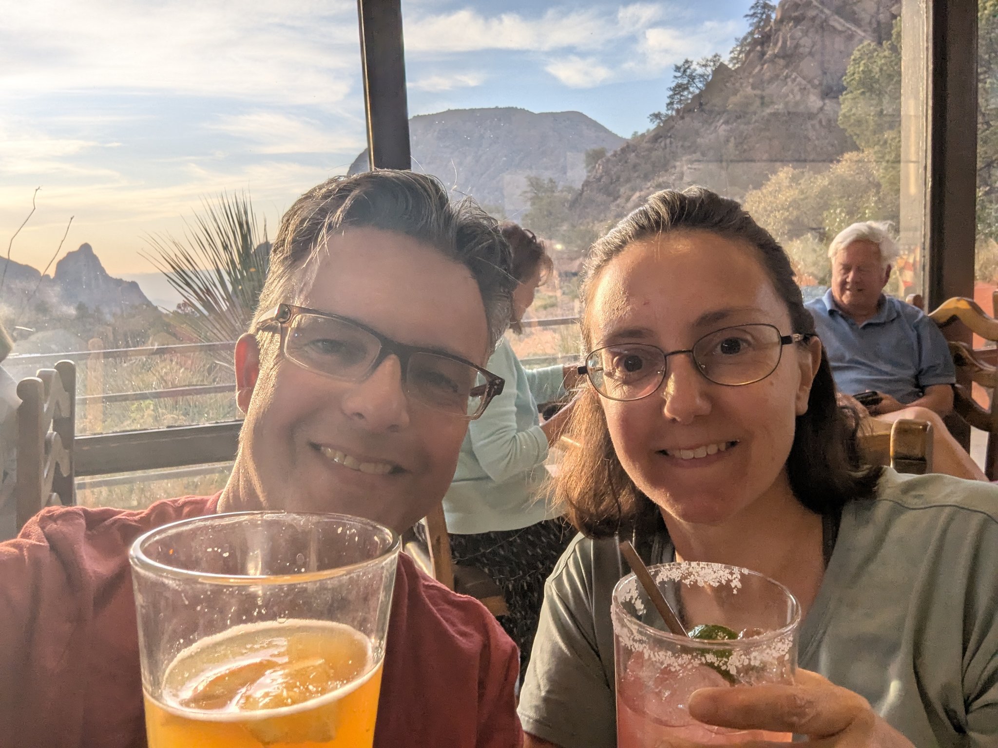 Dinner at Chisos Basin Lodge