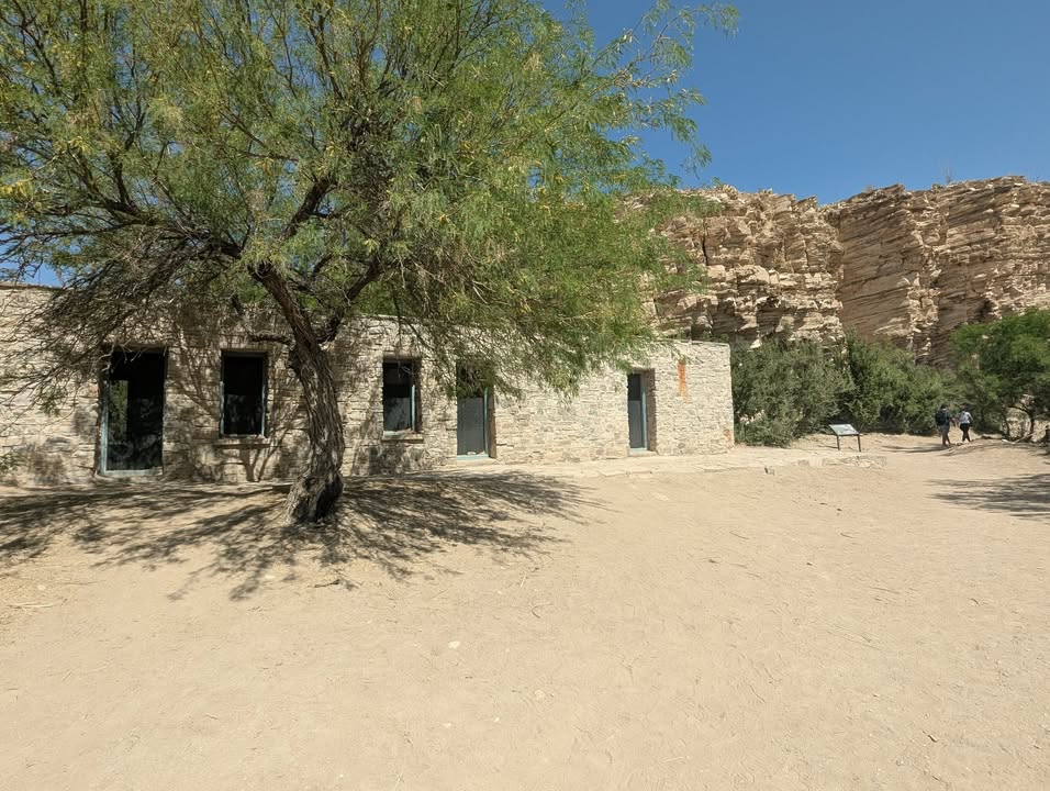Historic Building at Big Bend Hot Springs