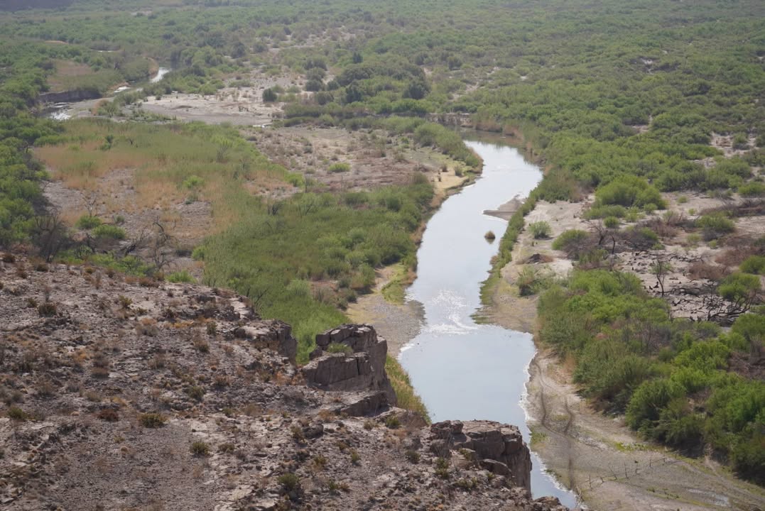 Rio Grande from Daniel Ranch Trail Viewpoint