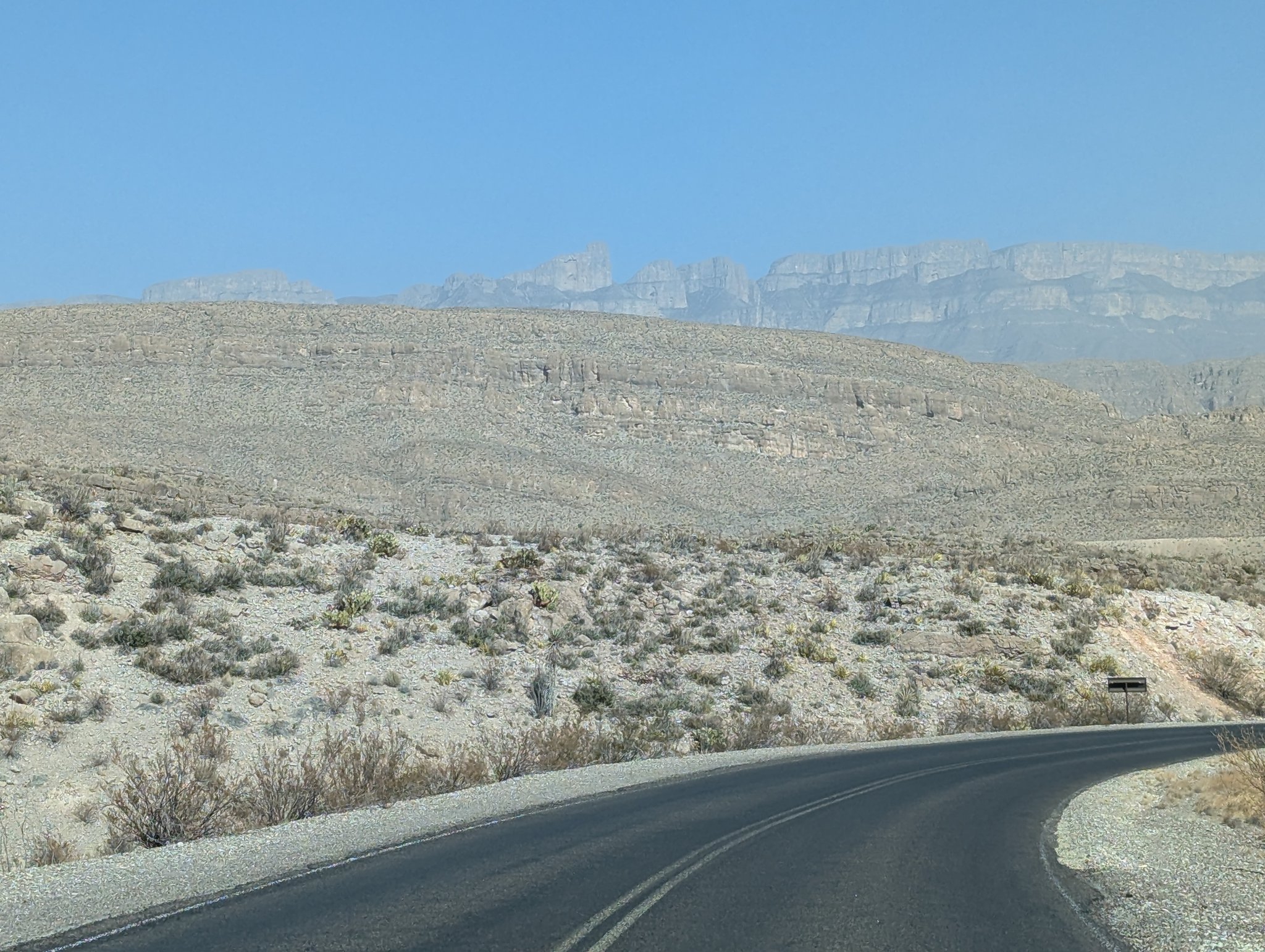 Road into Big Bend