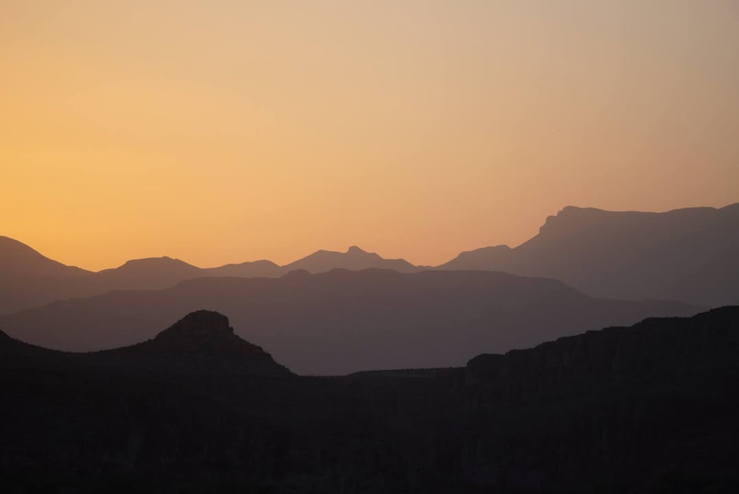 Sunset at Big Bend