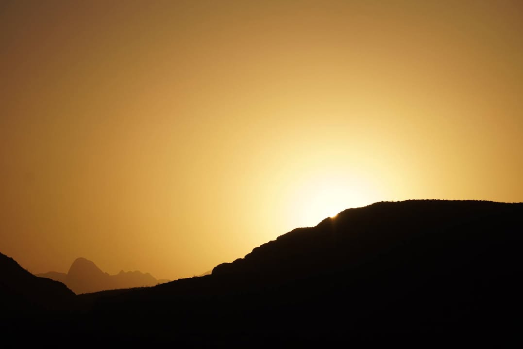 Sunset at Big Bend