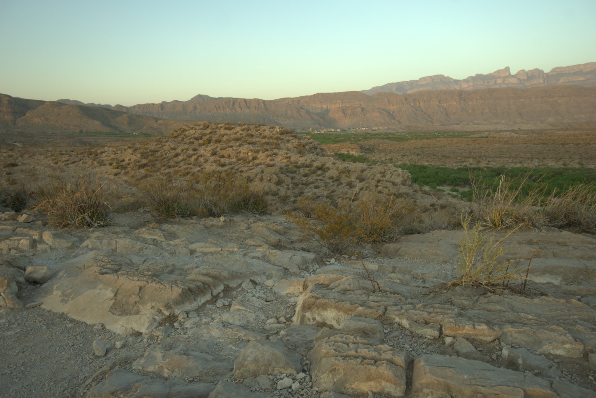 View from Rio Grande Village Nature Trail