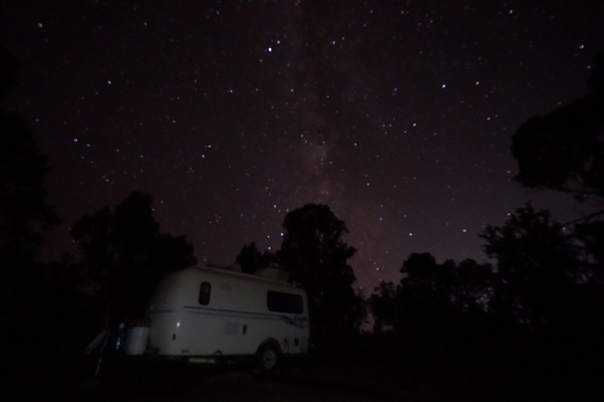 Night Sky at Camp