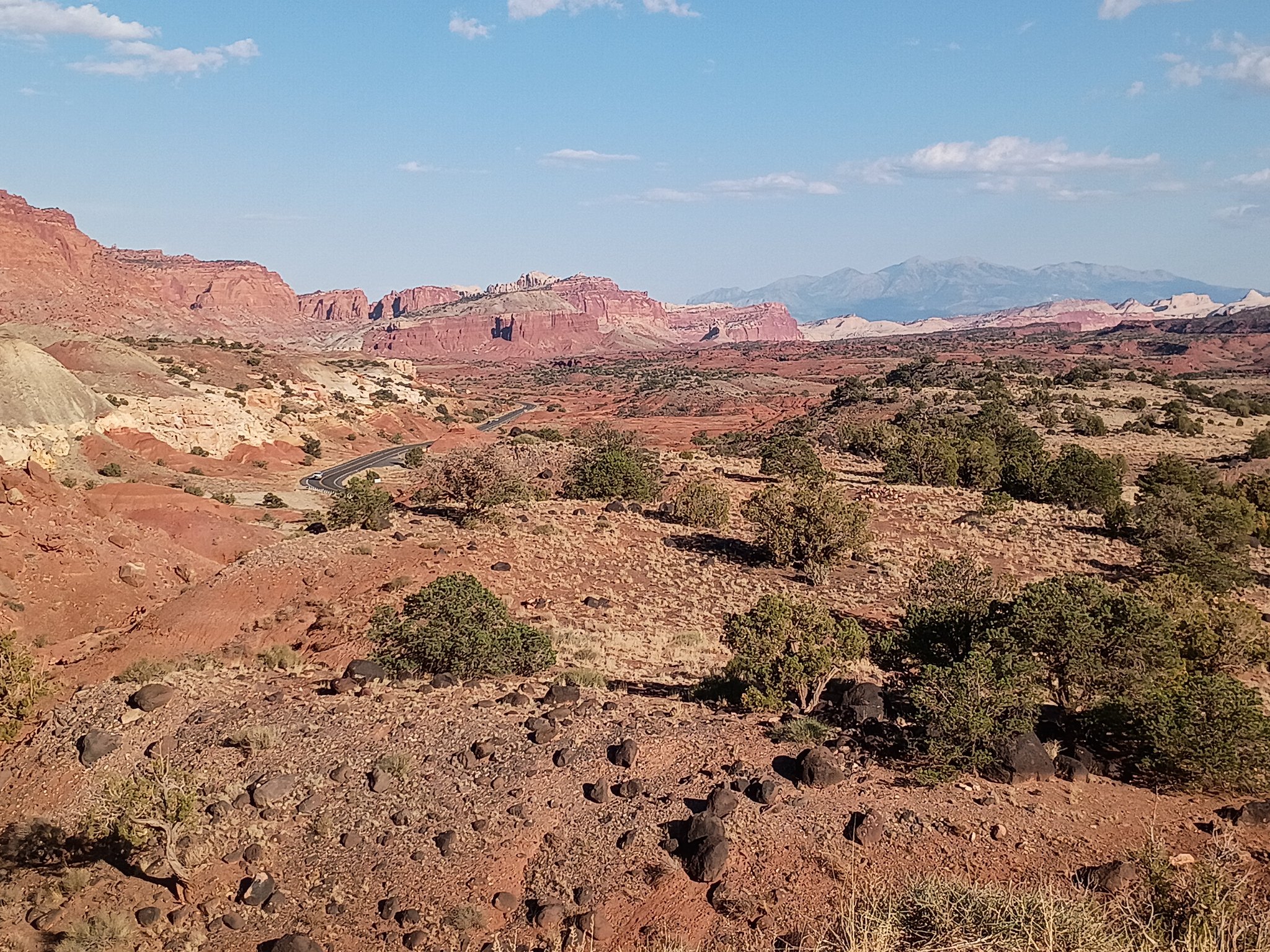 Dispersed Camping site outside Capitol Reef