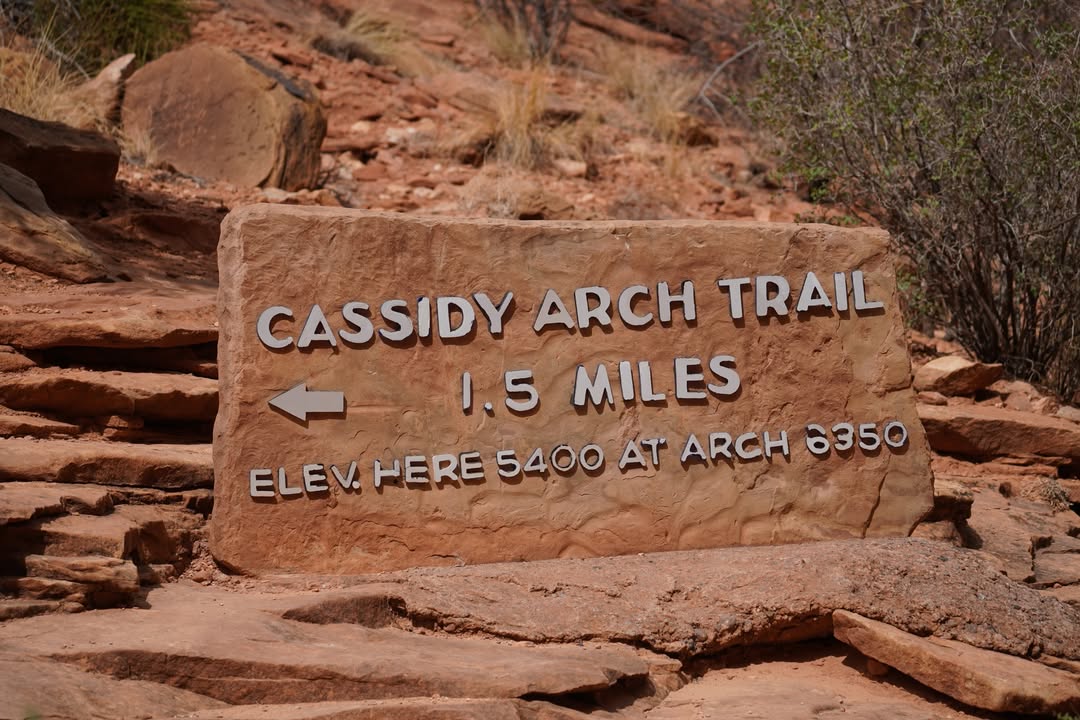 Cassidy Arch trail
