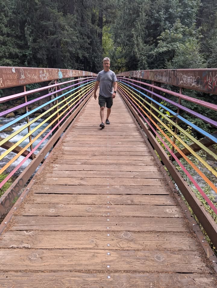 Bridge Crossing to Umpqua Hot Springs