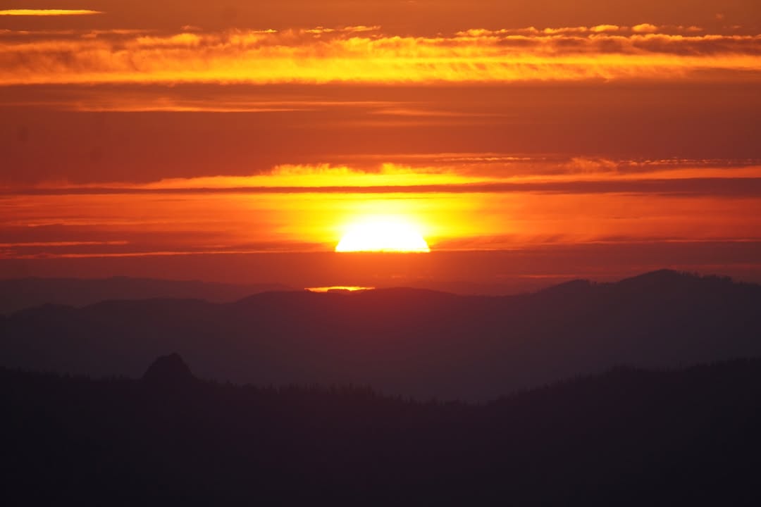 Sunset from Watchman Lookout
