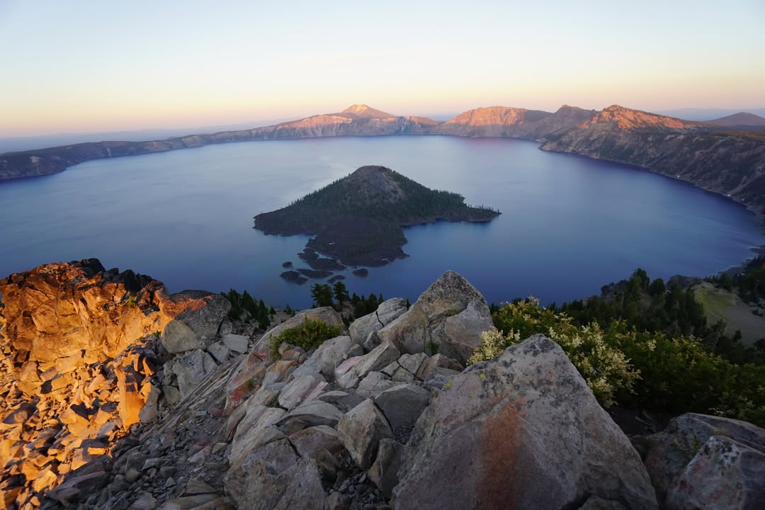 Sunset on Watchman Lookout