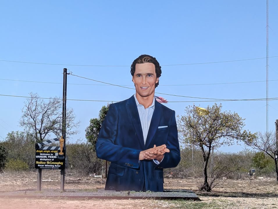 Matthew McConaughey Cutout