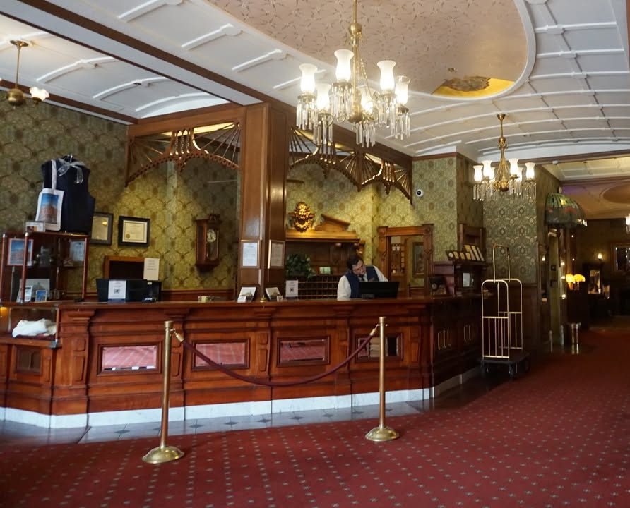 Inside General Palmer Hotel