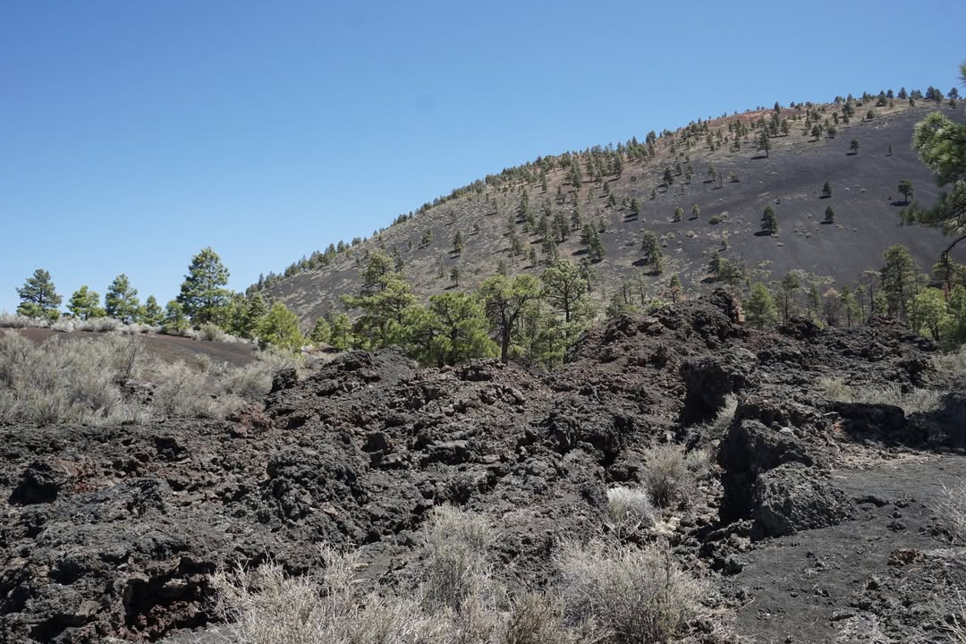 A'a Trail at Sunset Crater
