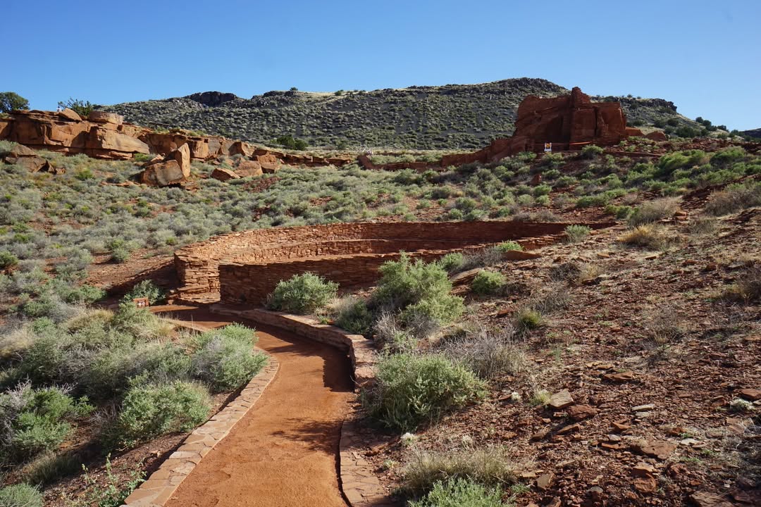 Ball Court on Wutpaki Pueblo Trail