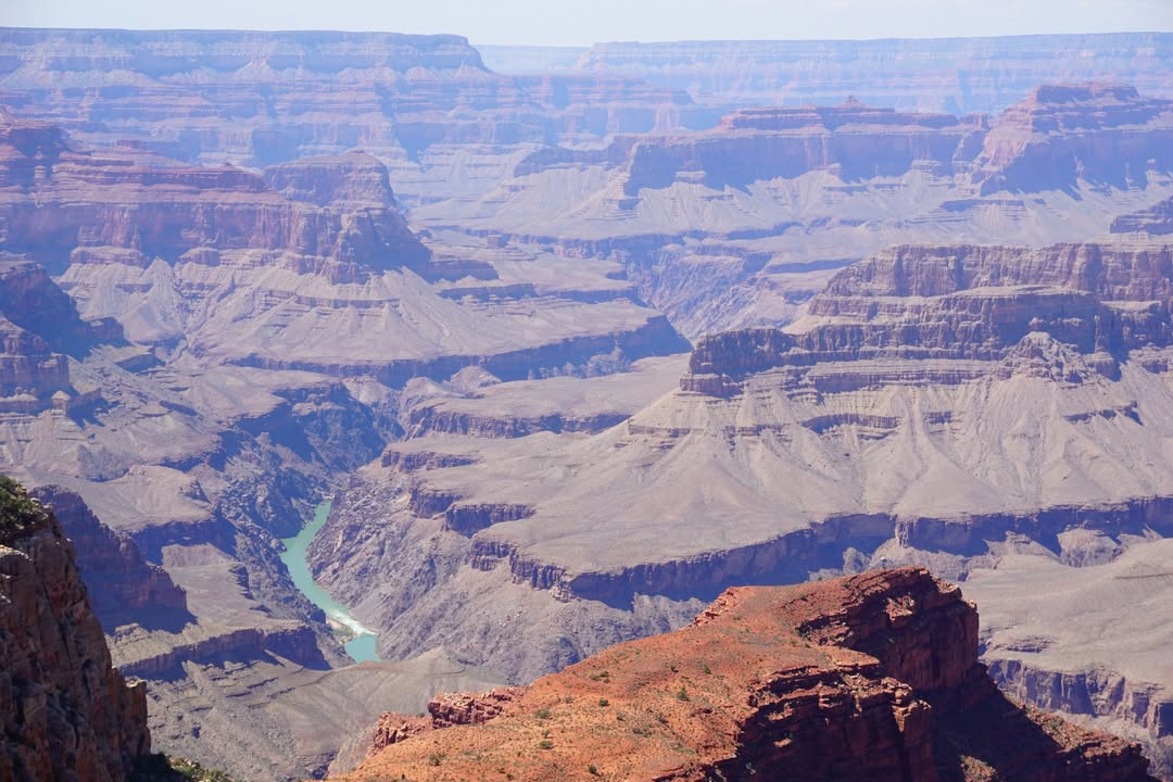 Colorado River View from Grand Canyon Rim Trail