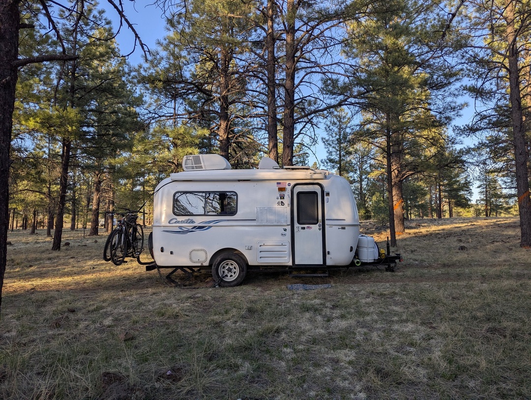 Dispersed Camping along Garland Prairie Road