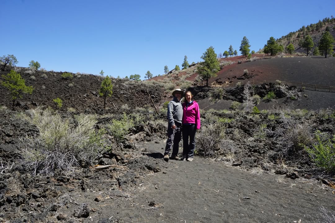 Lava Flow Trail at Sunset Crater