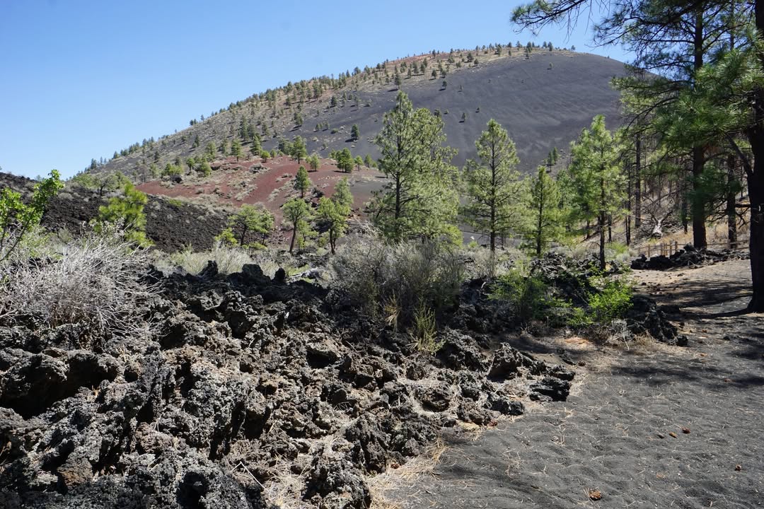 Lava Flow Trail at Sunset Crater