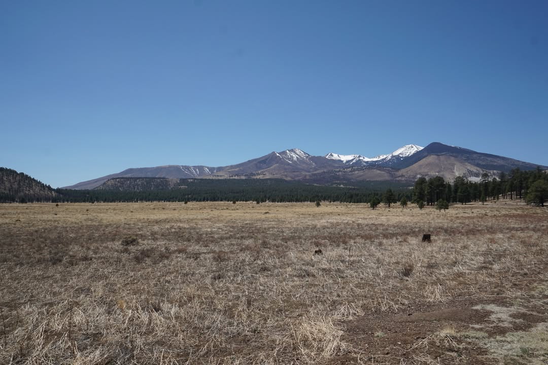 Leaving Sunset Crater