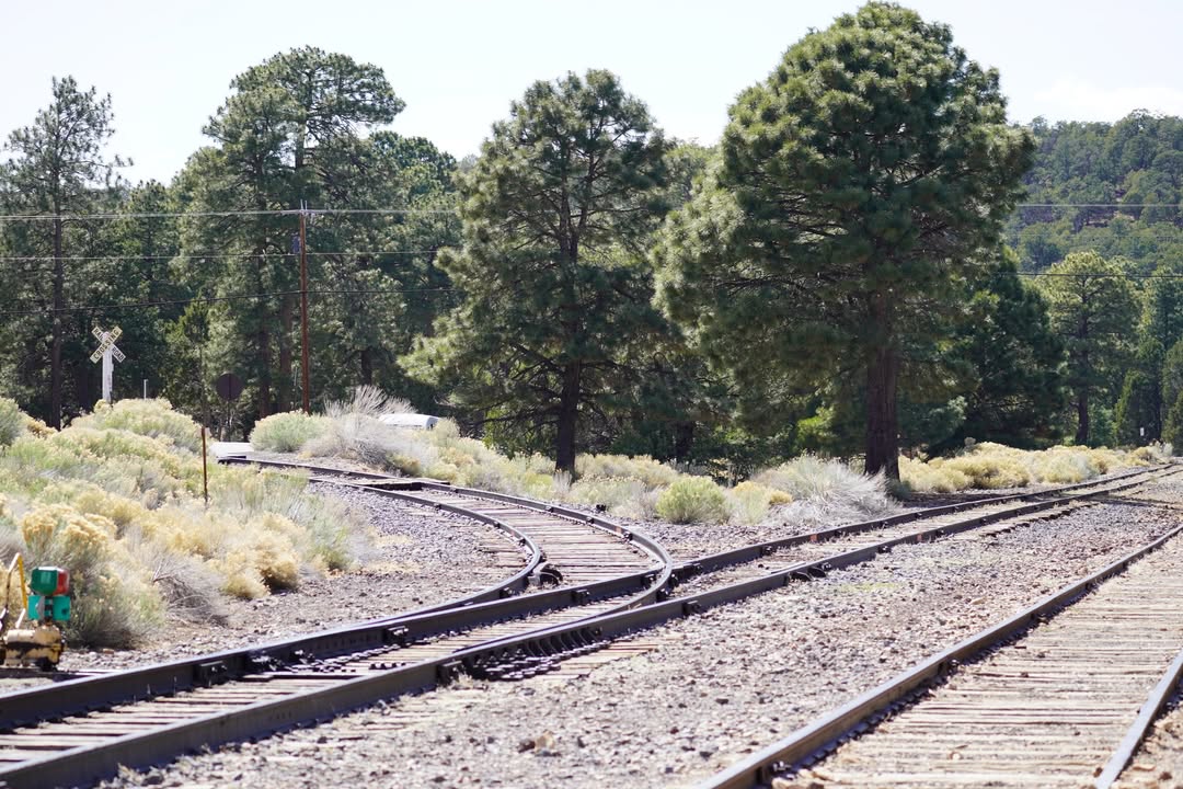 Railroad Tracks in Grand Canyon