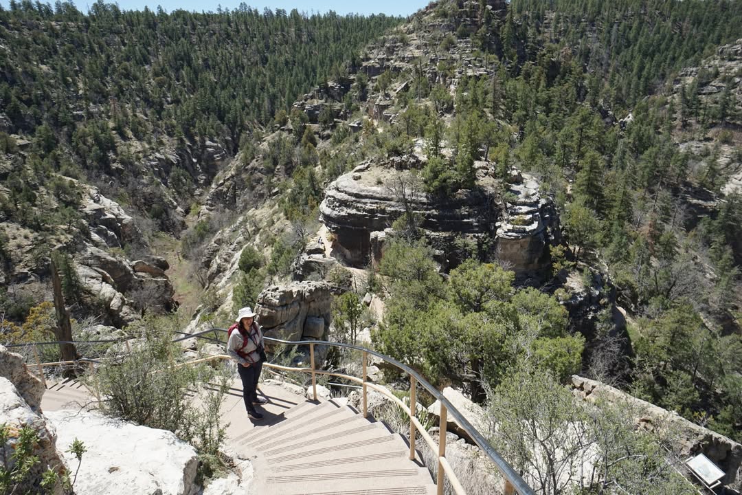 Walnut Canyon Island Trail