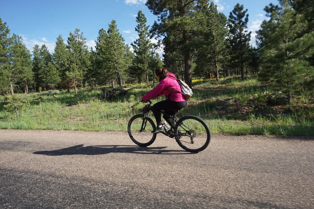 Bike Ride on Red Rock Canyon Road