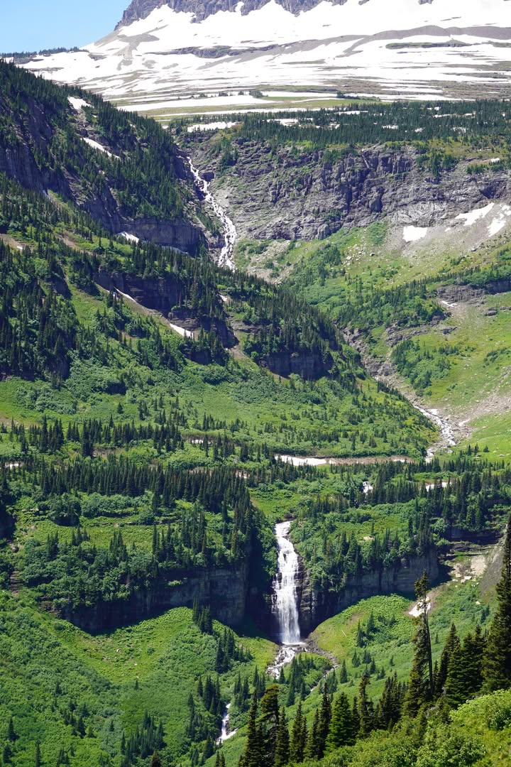 Bird Woman Falls on Going to the Sun Road