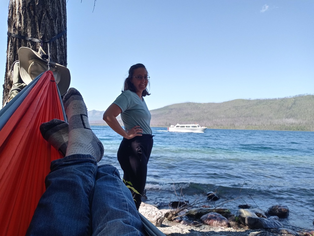 Hammocks by McDonald Lake