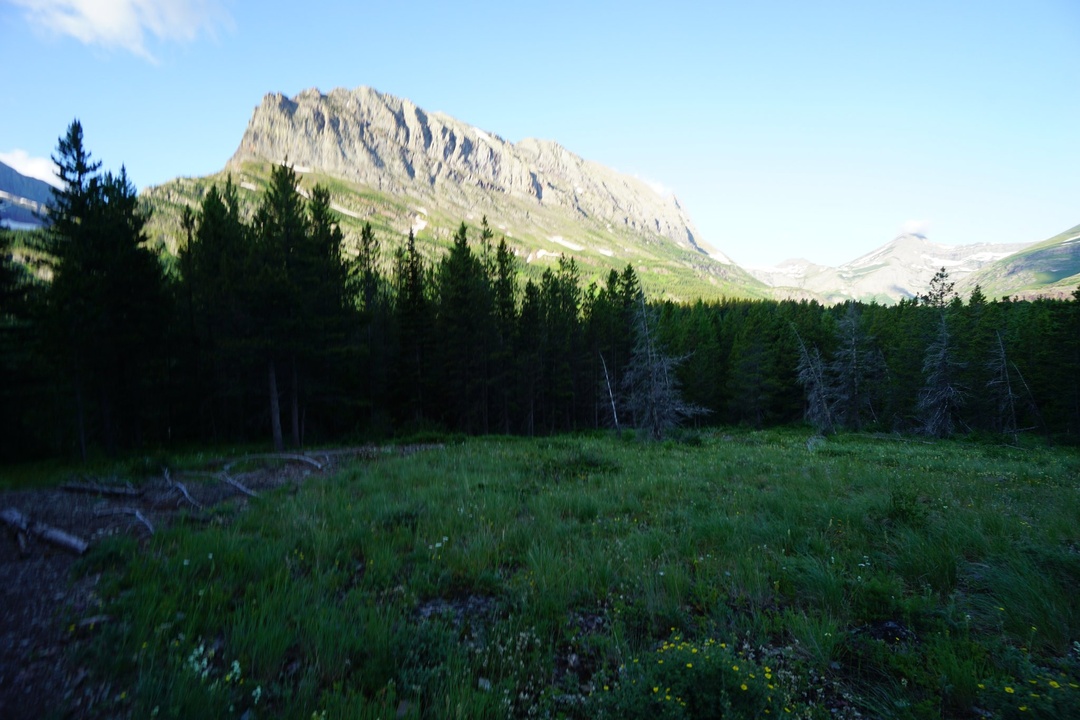 Heading towards Fishcap Lake
