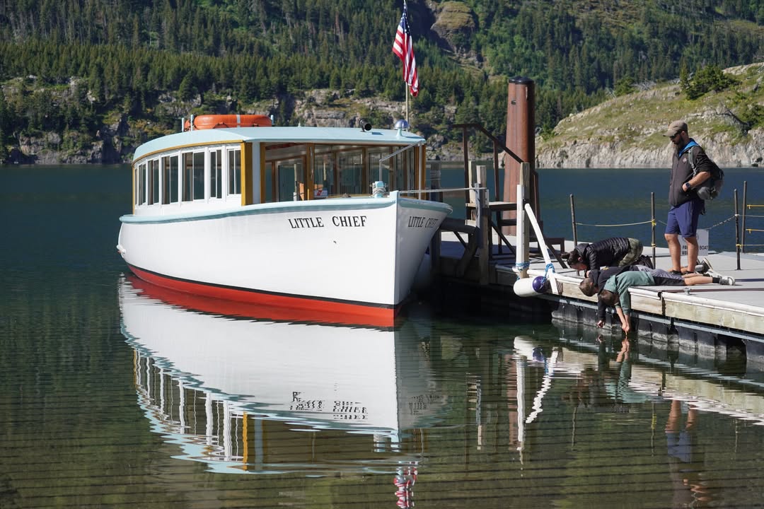 St. Mary Lake Boat Tour