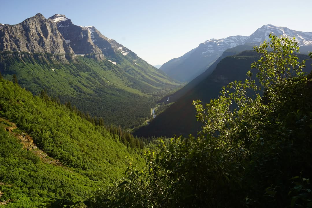 St. Mary Valley from Going-To-The-Sun Road