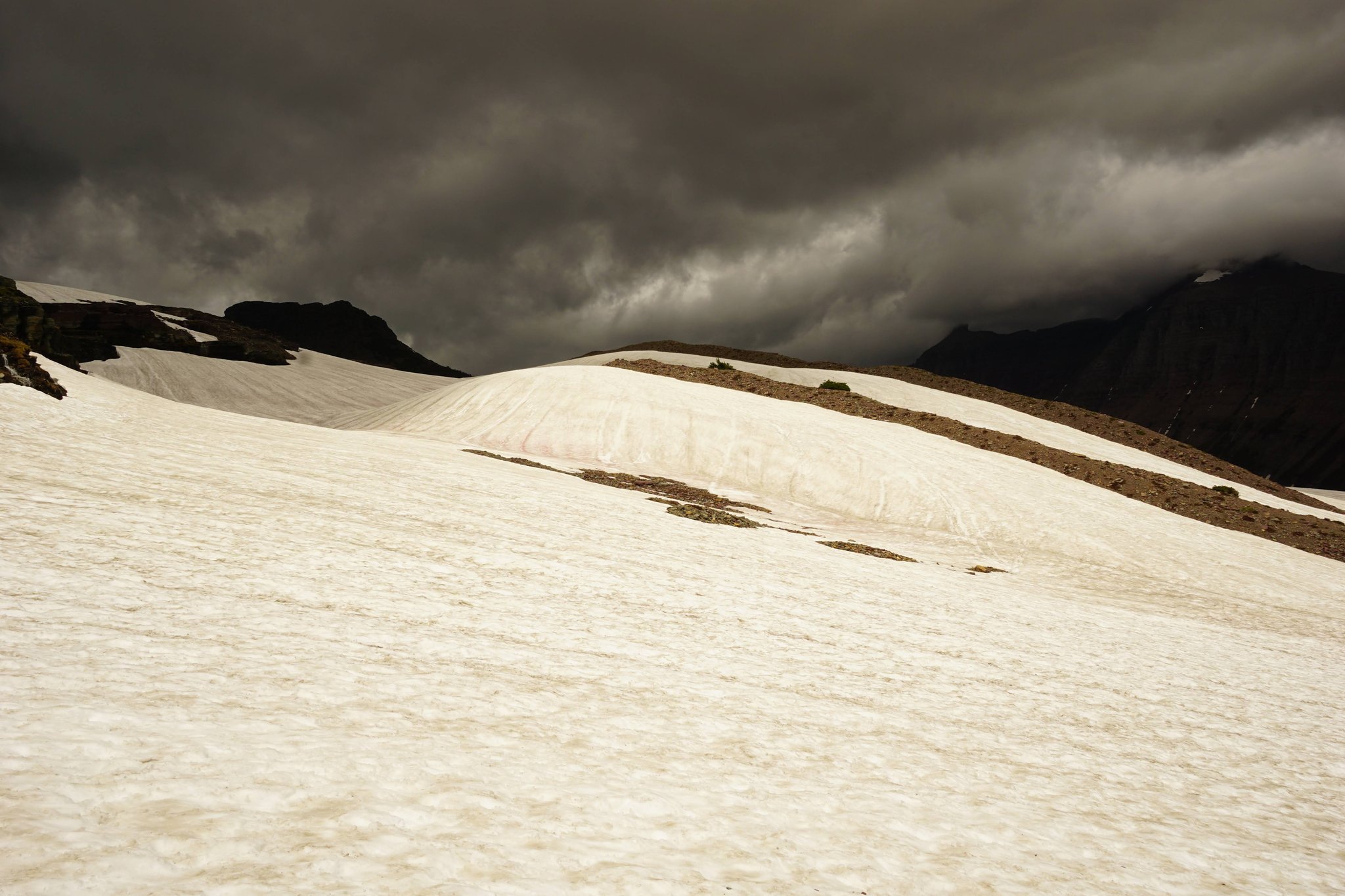 Storm Clouds on Hidden Lake Trail