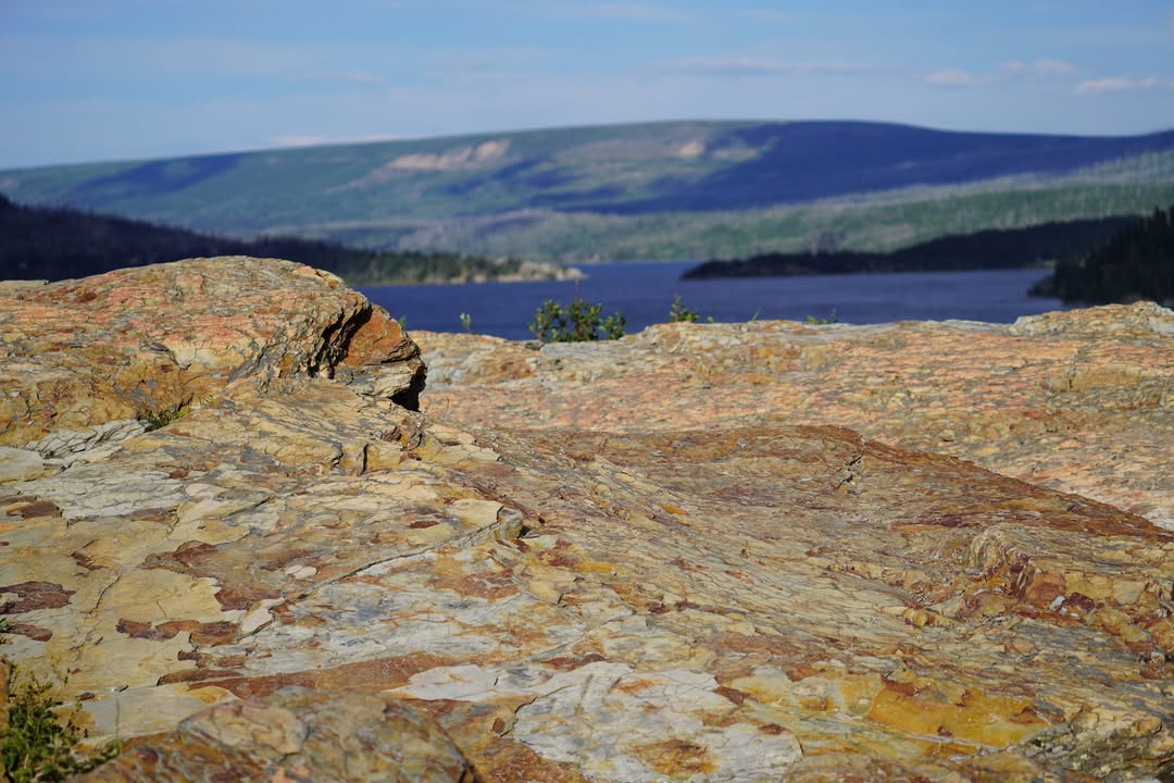 Sun Point at St Mary Lake