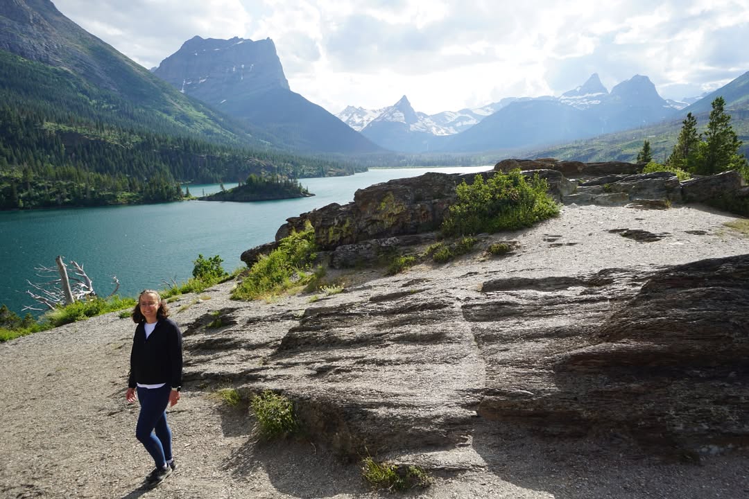 Sun Point at St Mary Lake