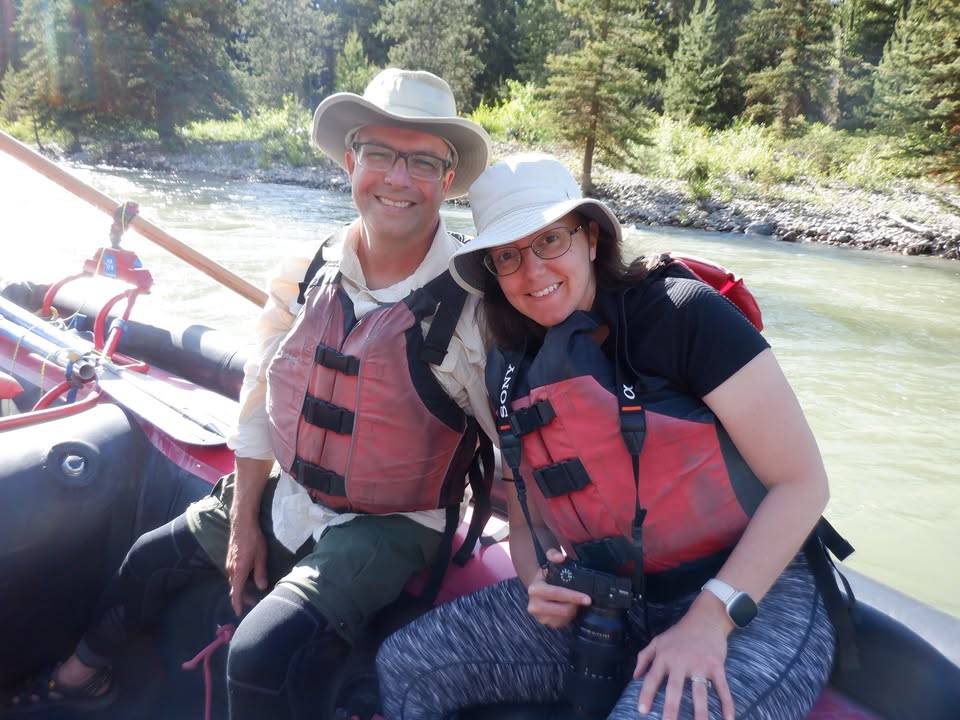 Rafting on Snake River