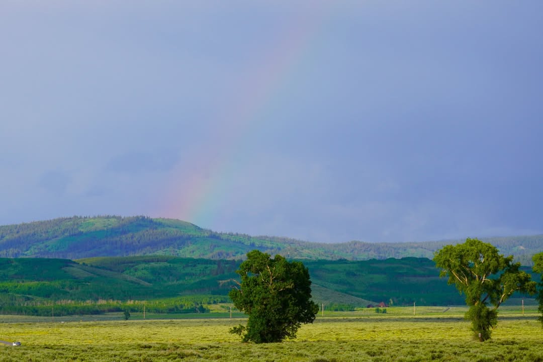Rainbow at Mormon Row