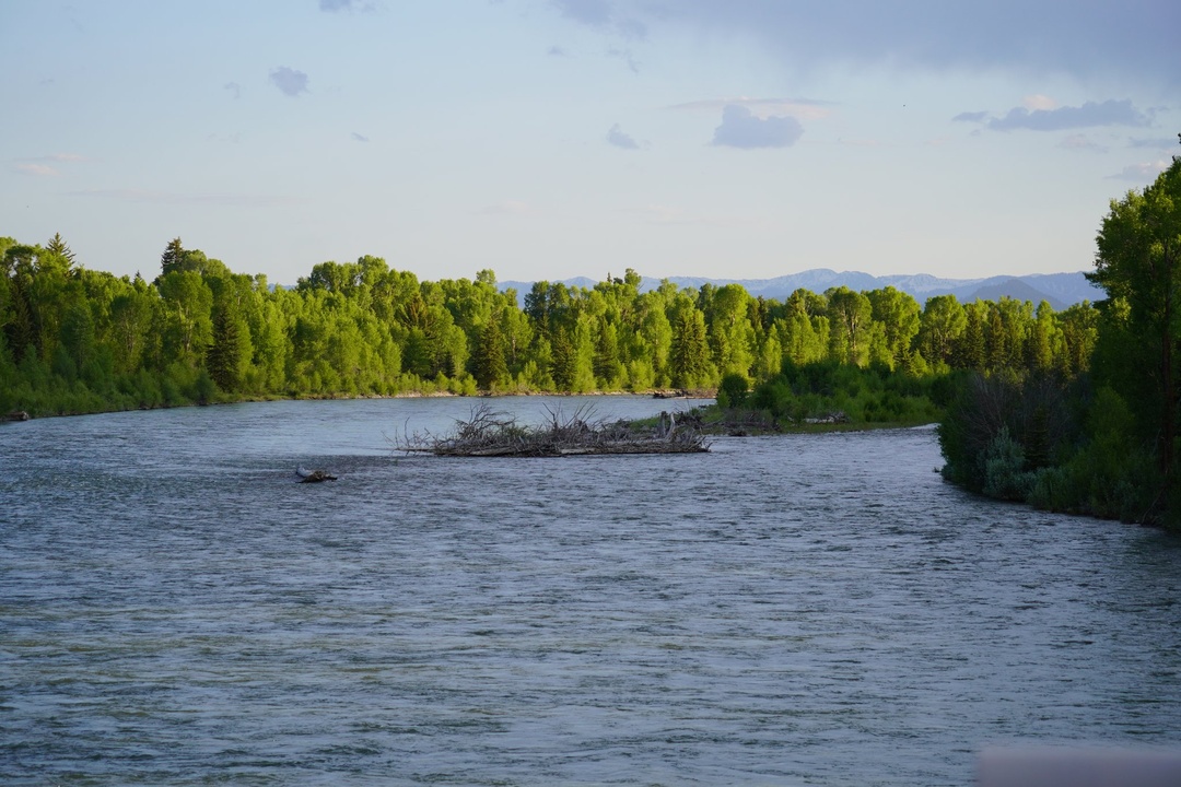 Snake River Bridge Crossing on Teton Park Road