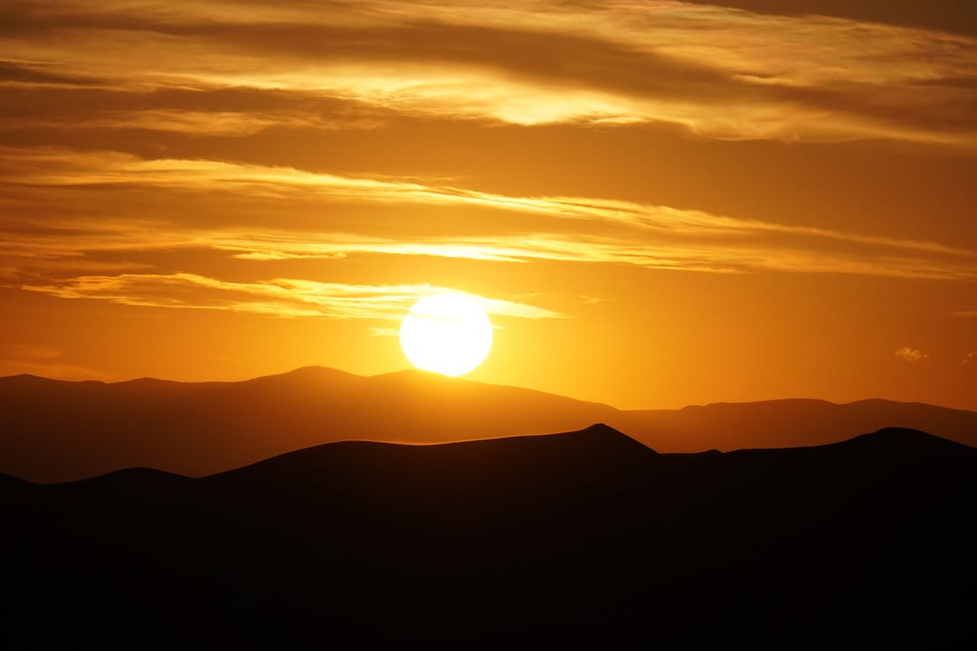 Great Sand Dunes Sunset