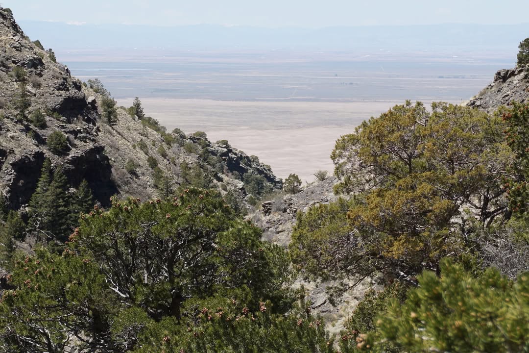 View from Mosca Pass Trail