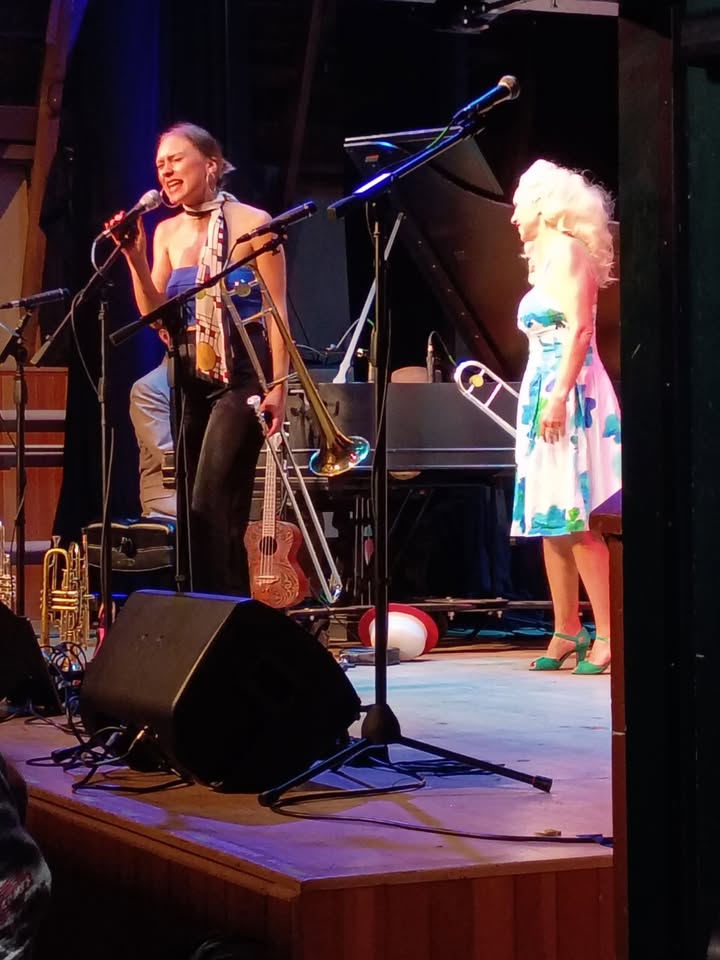 Gunhild Carling's daughter, Idon at Valhalla Concert