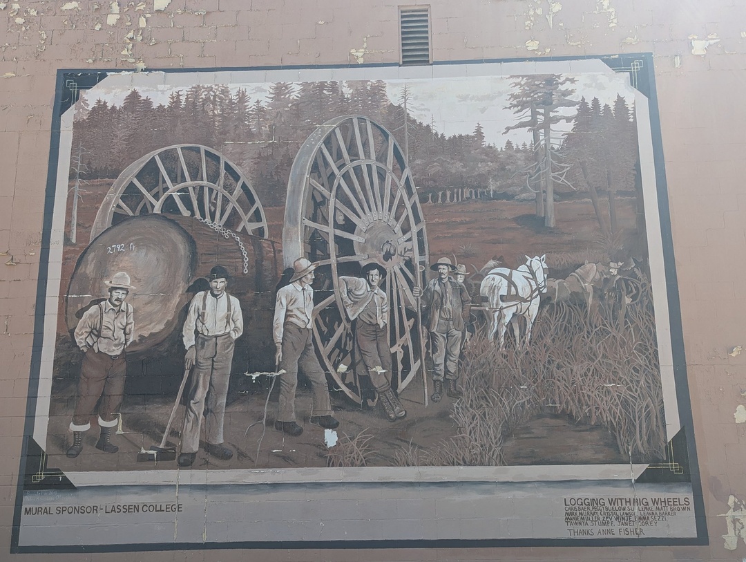 Mural in Susanville