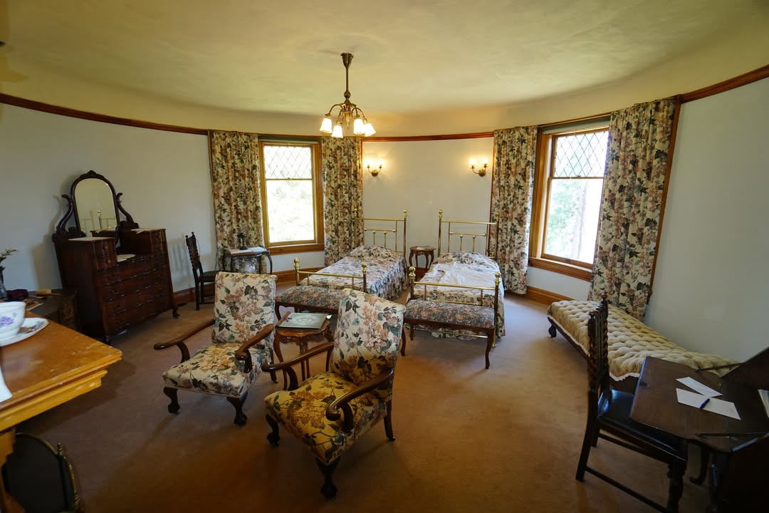 Pine Lodge guest room at Sugar Pine Point State Park