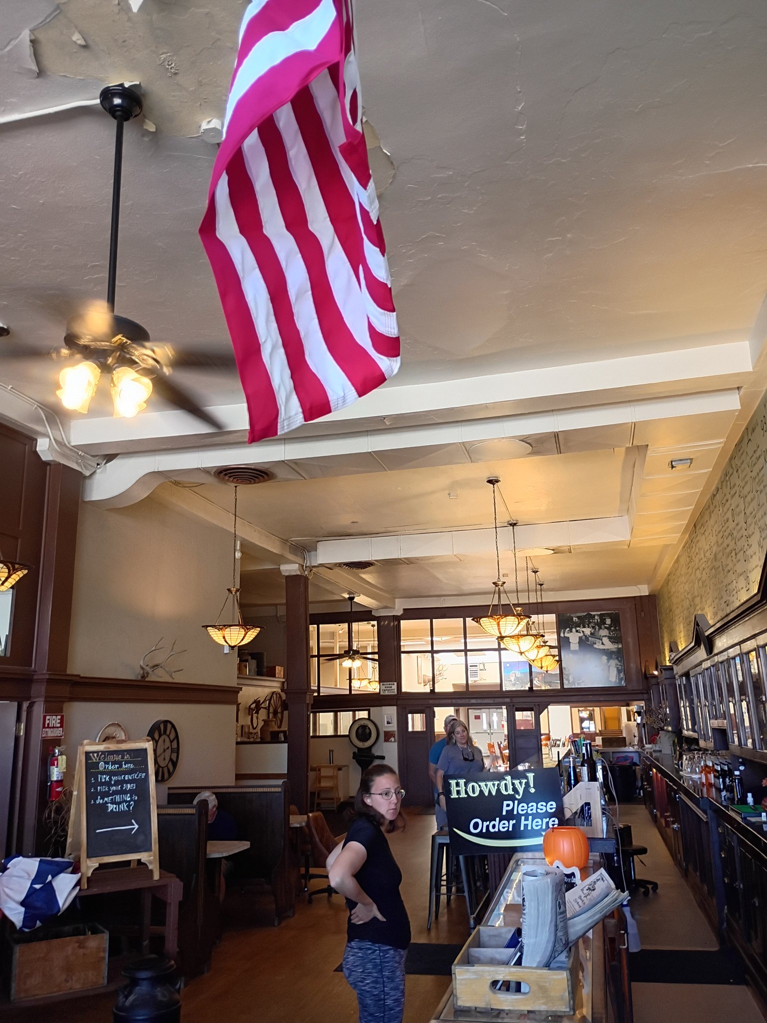 Iron BBQ at the Pioneer restaurant