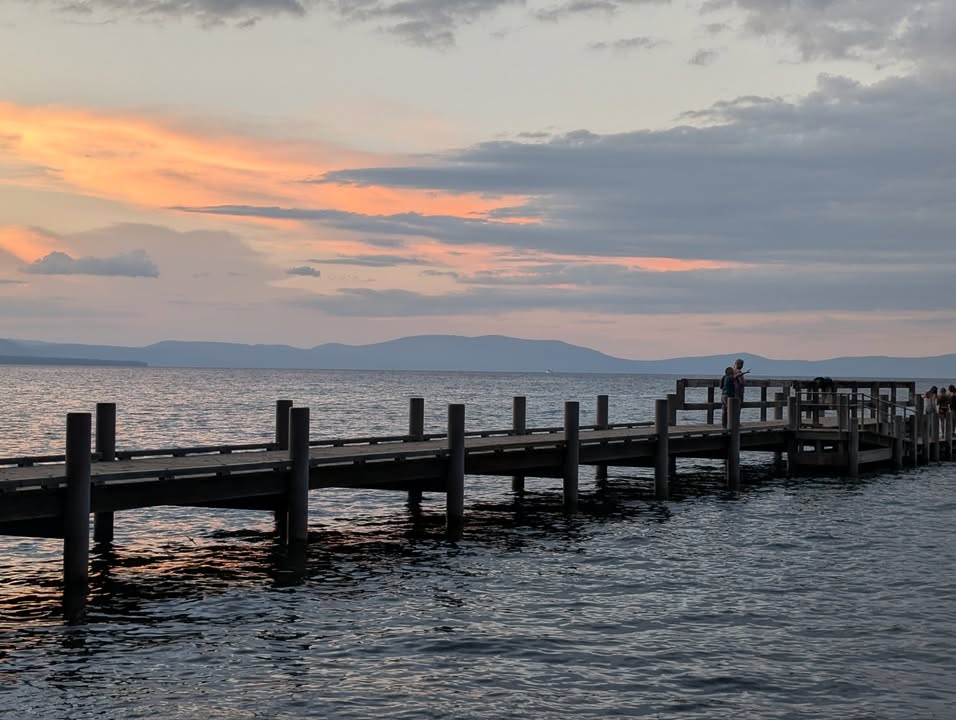 Pier near Valhalla that evening