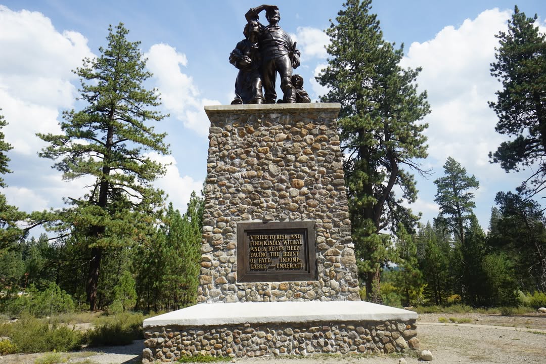 Statue at Donner Memorial State Park