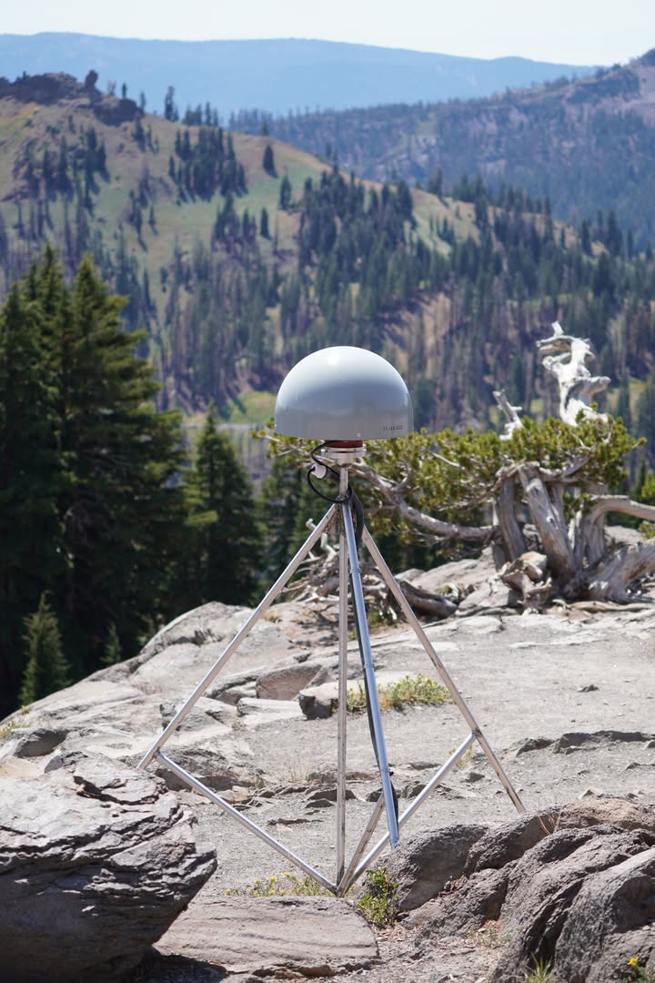 GPS Receiver at Bumpass Hell Trailhead